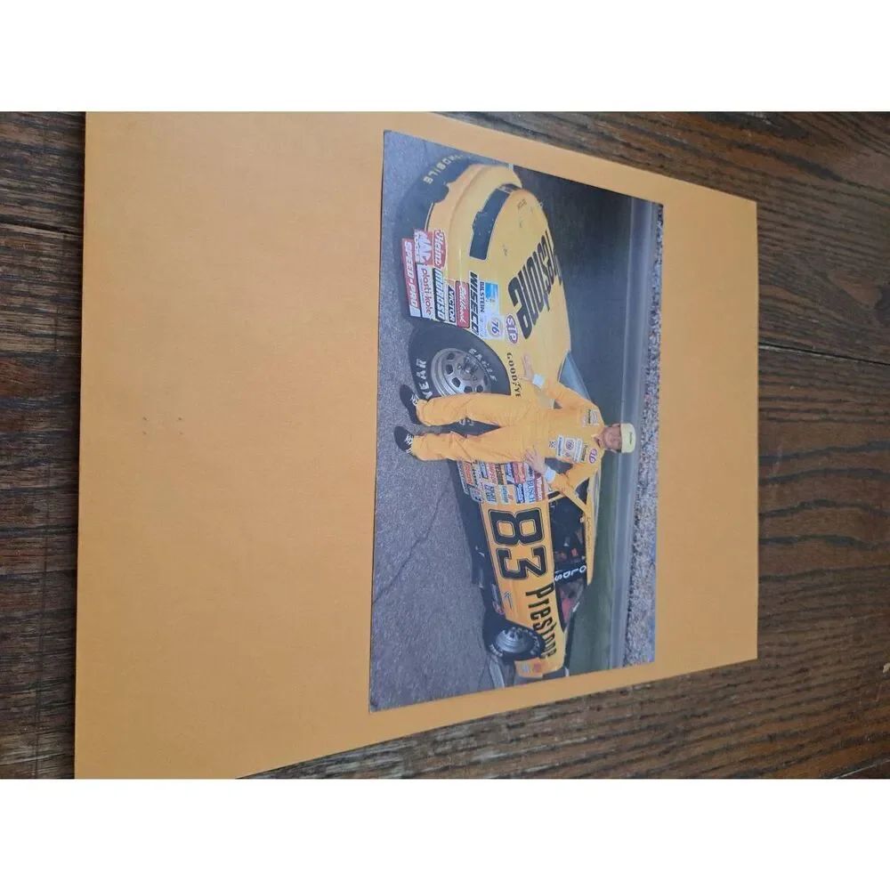 Vintage Lake Speed Driver Card #83 Oldsmobile Prestone STP 6x9 NASCAR Promo